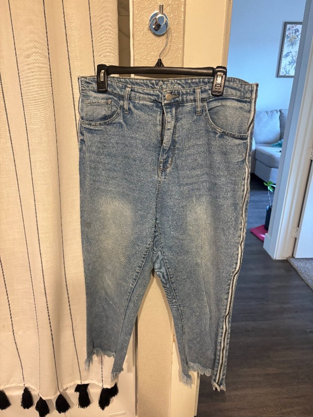 Denim Wild Fable Jeans with Zipper on Sides